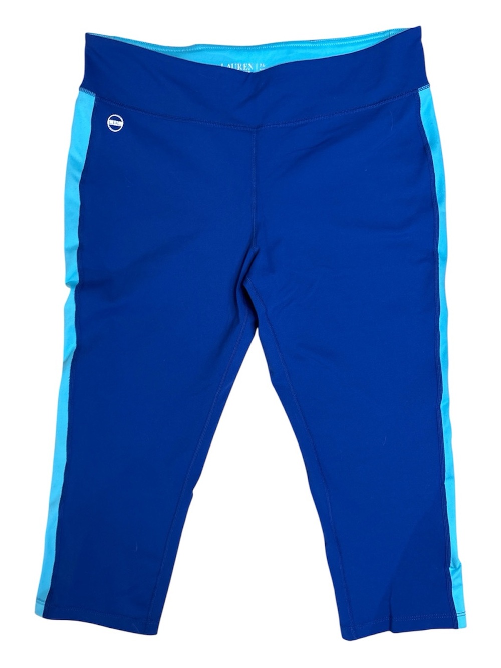 ⭐️ Lauren Ralph Lauren Blue Athletic cropped leggings- size XL